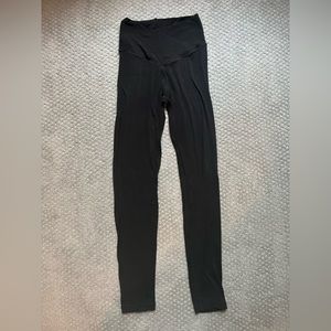 Offline By Aerie Real Me High Waisted Crossover Legging — Black